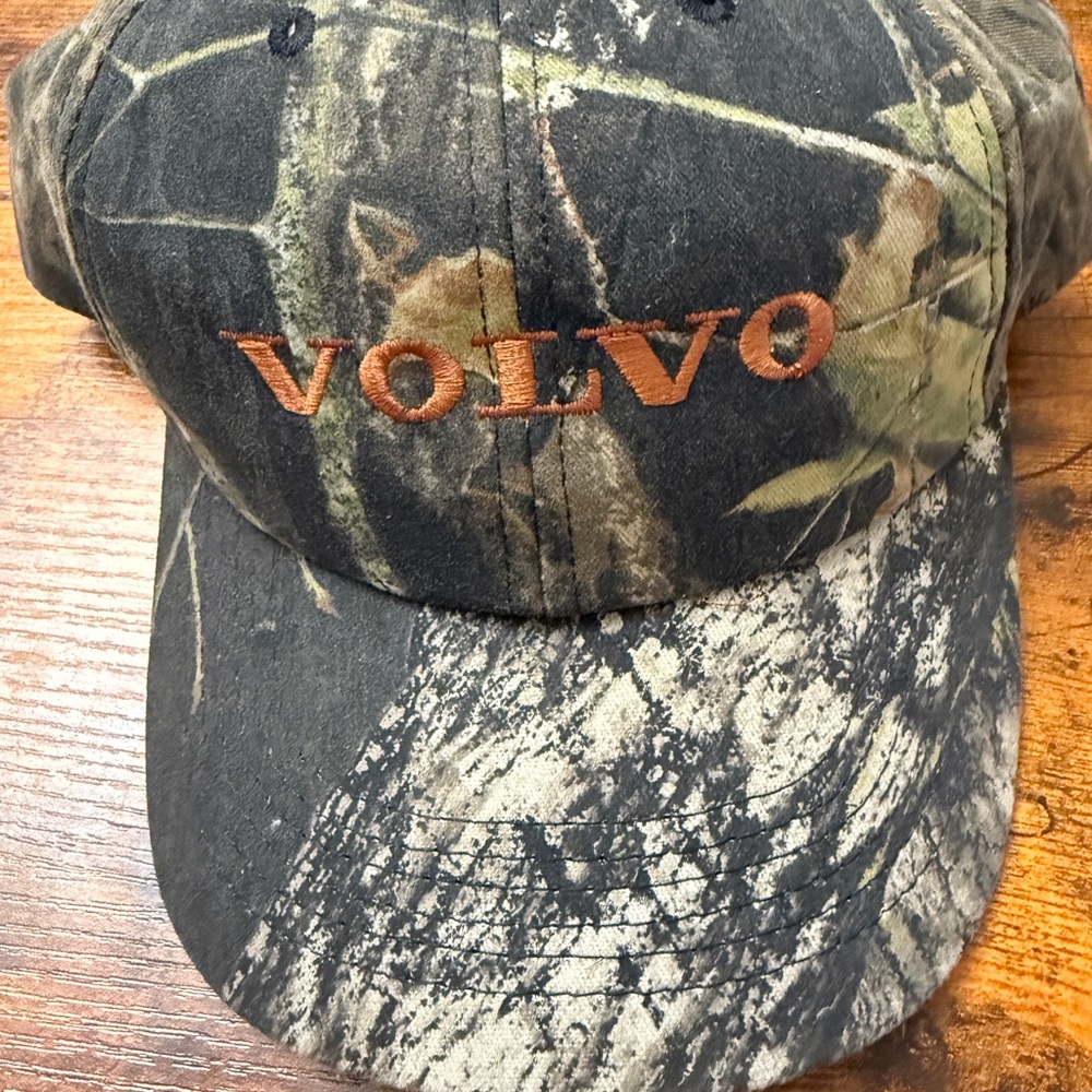 Vintage Volvo Camouflage Cap collectors